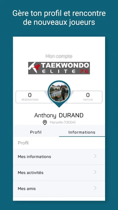 ภาพหน้าจอของ Taekwondo Elite 76