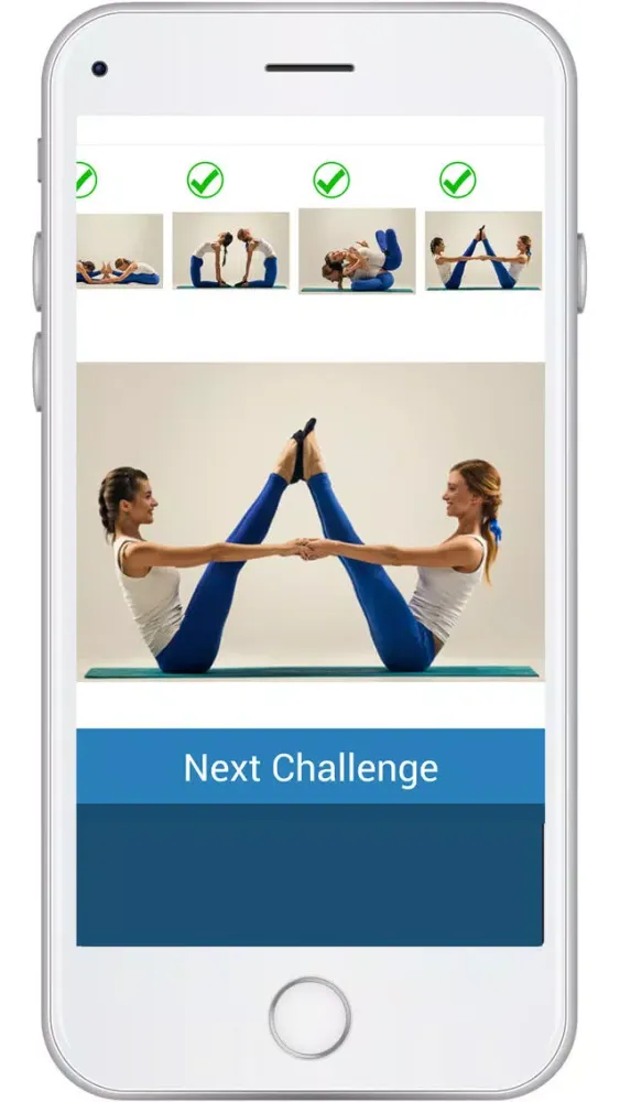 Yoga Challenge App スクリーンショット