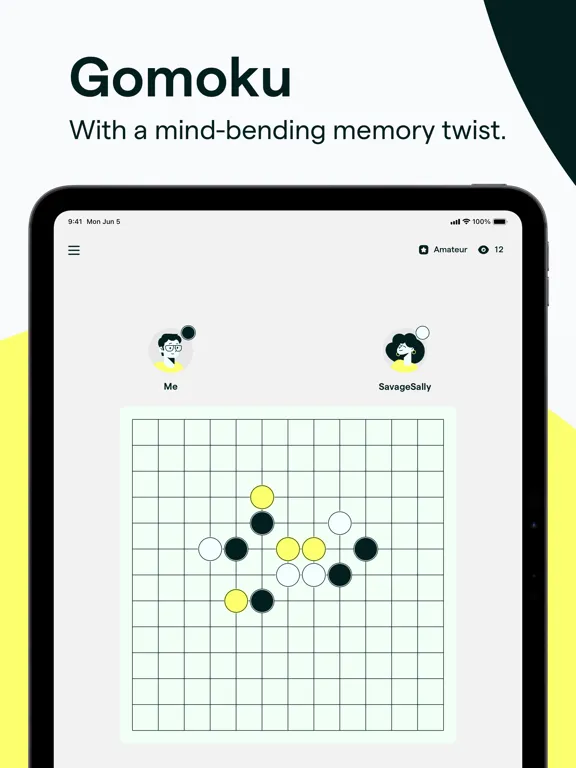 Capturas de tela do Blind Gomoku - Five in a Row iPad 