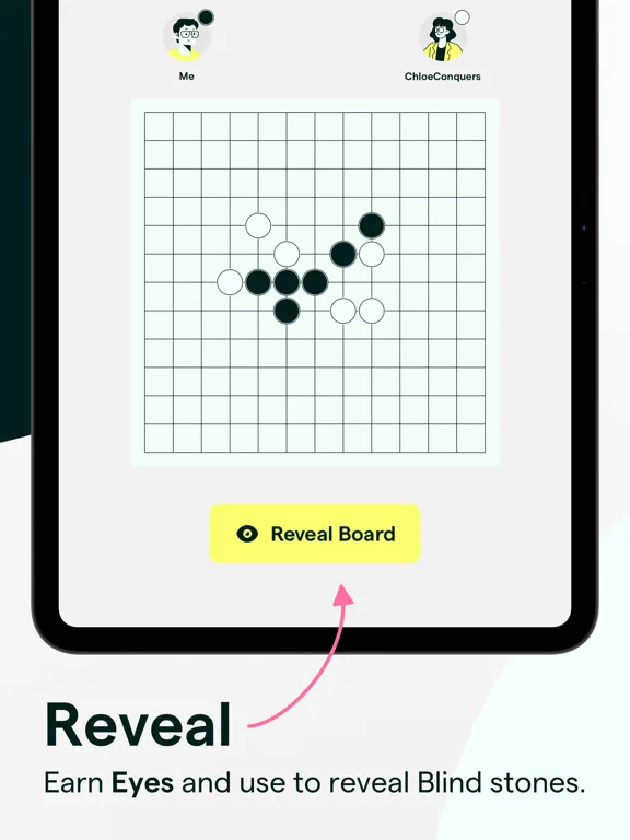 Capturas de tela do Blind Gomoku - Five in a Row iPad 