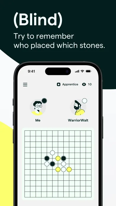 Capturas de tela do Blind Gomoku - Five in a Row