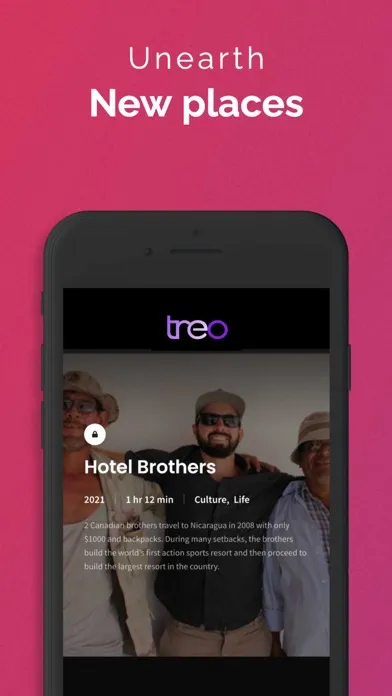 Captures d'écran de Treo TV