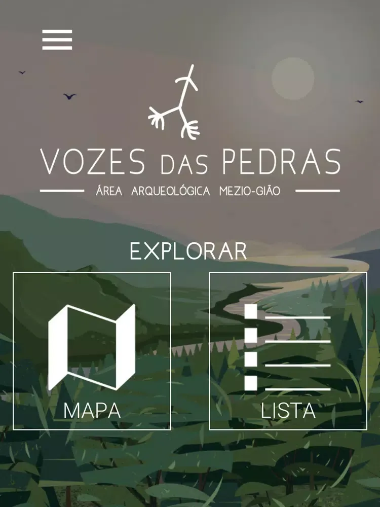 Capturas de pantalla de Vozes das Pedras iPad 