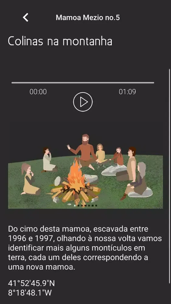 Capturas de pantalla de Vozes das Pedras