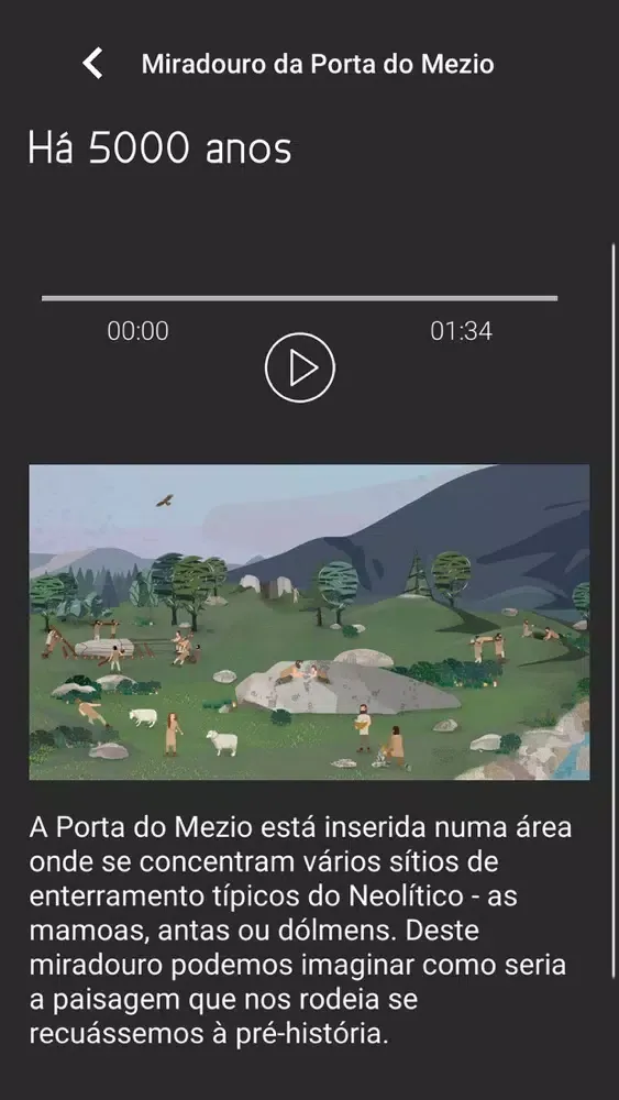 Capturas de pantalla de Vozes das Pedras