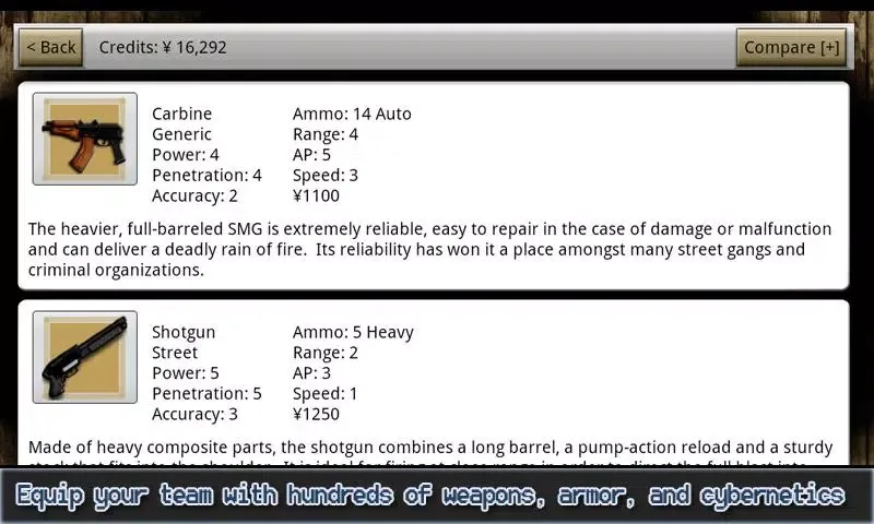 Cyber Knights RPG Screenshots