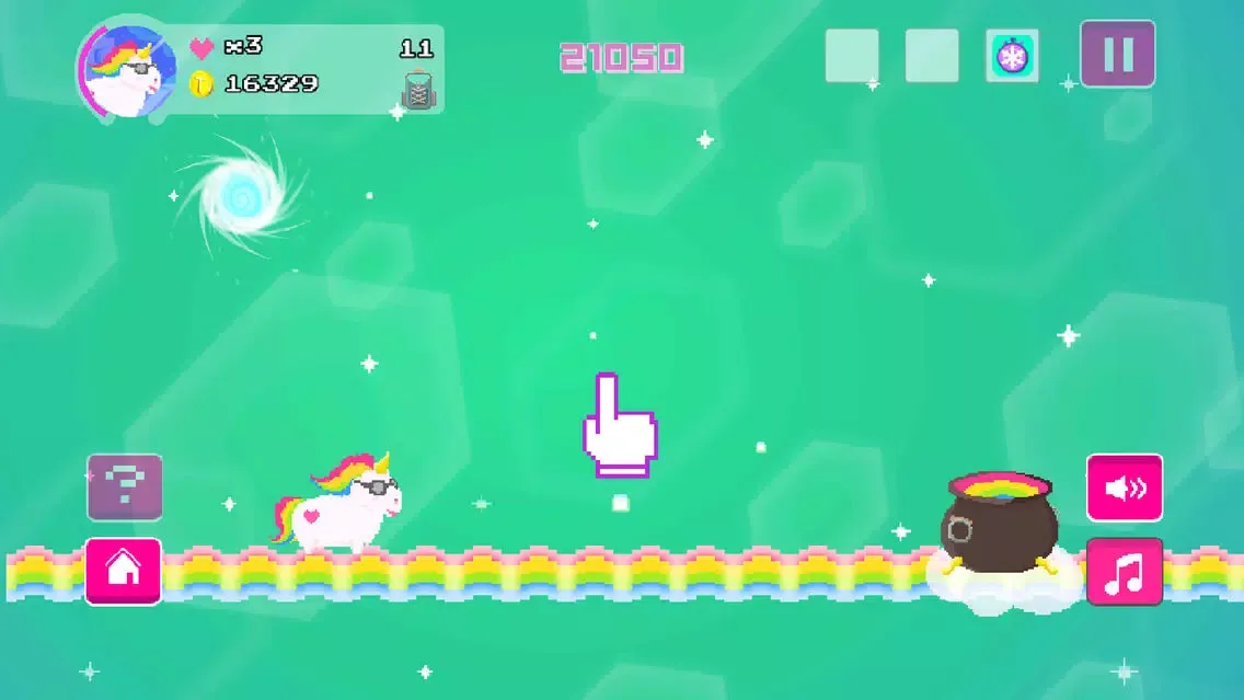 Fluffy Bounce - A unicorn tale應用截圖