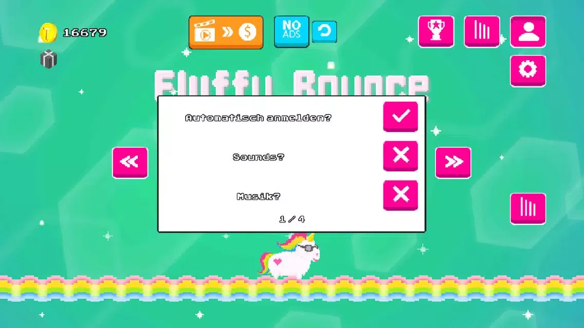 Fluffy Bounce - A unicorn tale應用截圖