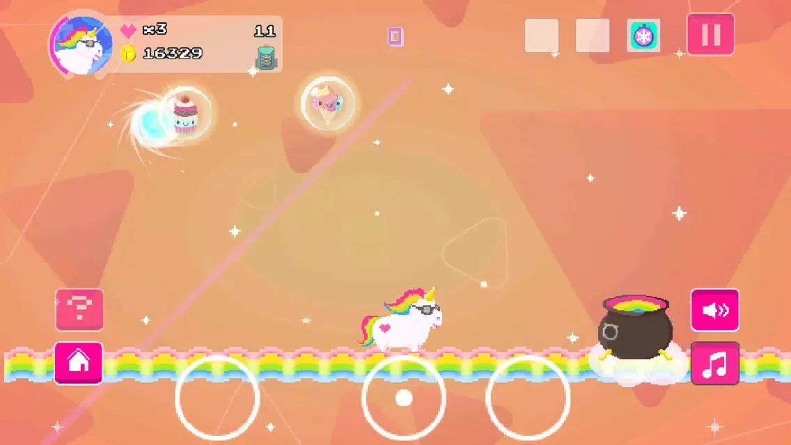 Fluffy Bounce - A unicorn tale應用截圖
