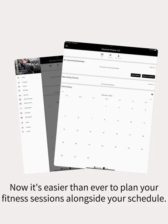 Zrzuty ekranu Absolute Fitness Member iPad 