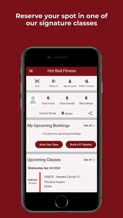 HotBod Fitness স্ক্রিনশট