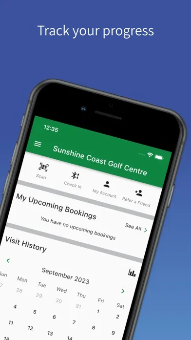 Capturas de tela do SC Golf Centre