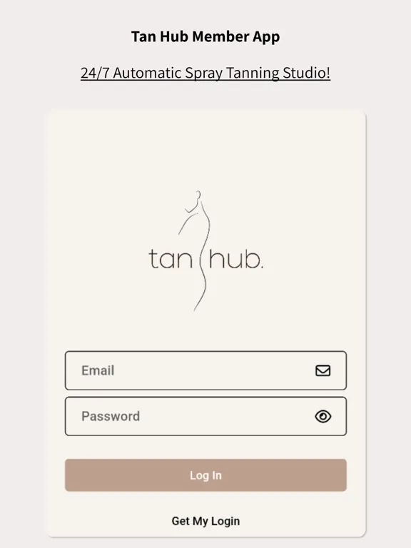 Tangkapan skrin Tan Hub iPad 