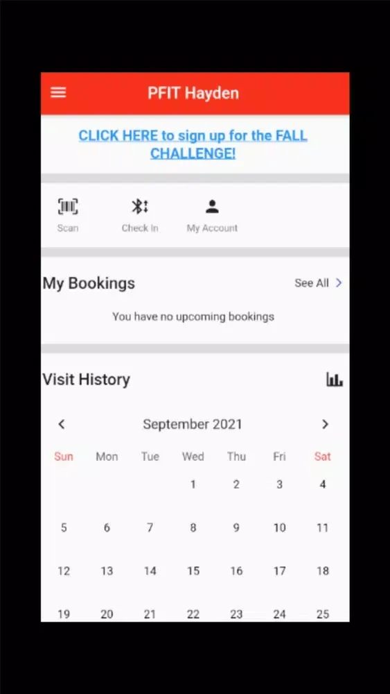 صور Precision Fitness Member App