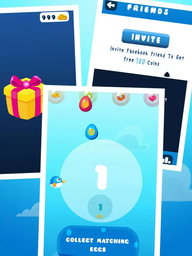 Tangkapan skrin Bird Trance Neo iPad 