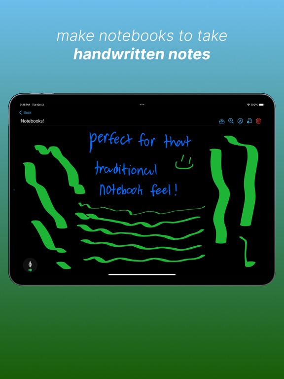 Minote - Modern notetaking iPad  Screenshots