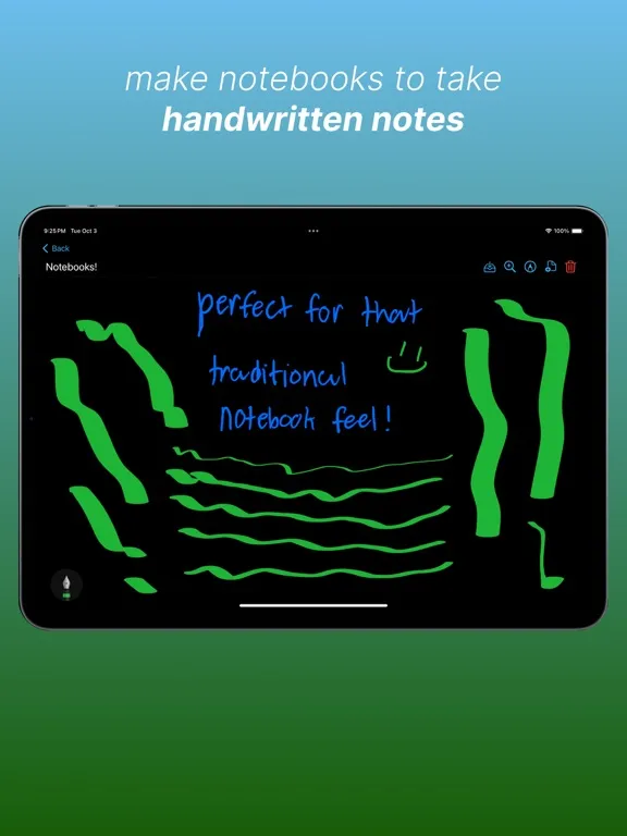 Minote - Modern notetaking iPad  スクリーンショット