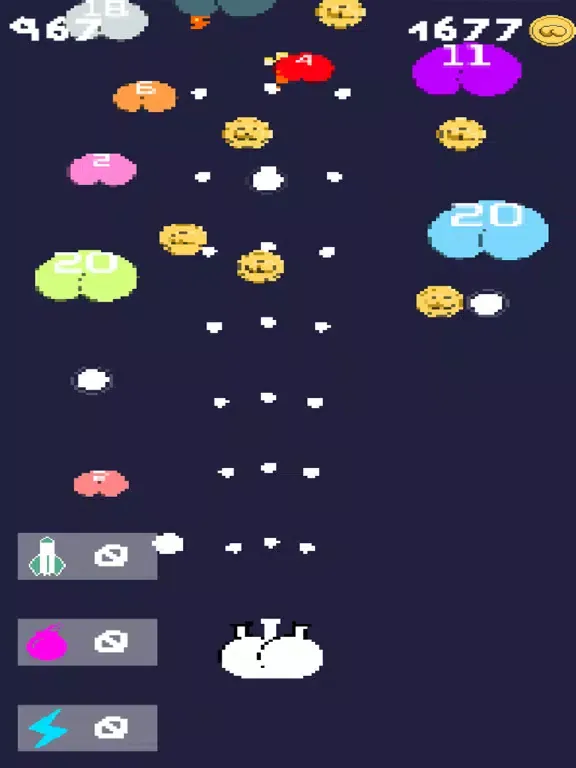 Tangkapan layar Bum Blaster iPad 