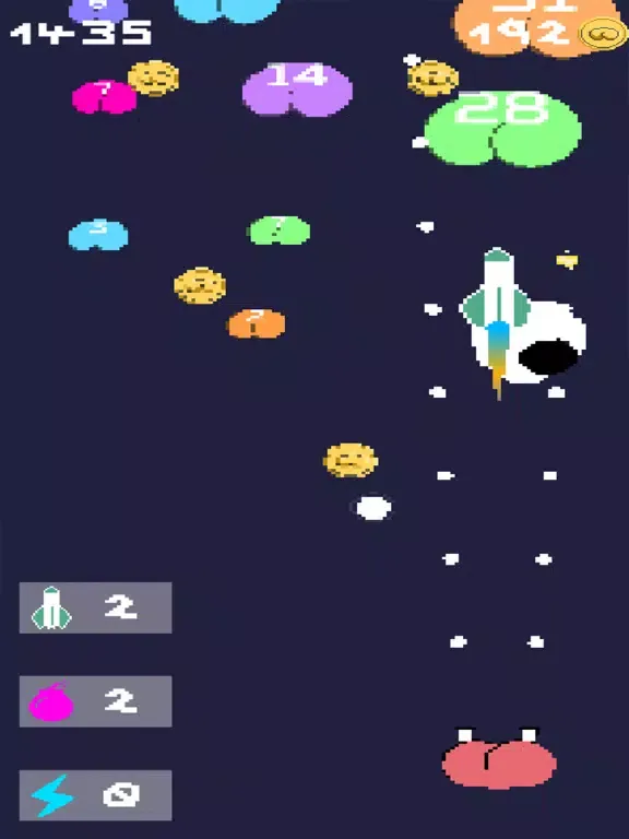 Tangkapan layar Bum Blaster iPad 