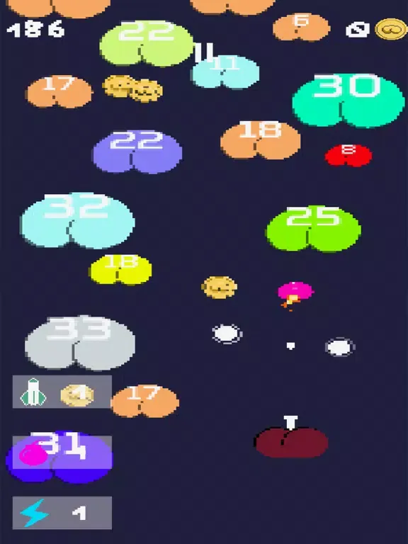 Tangkapan layar Bum Blaster iPad 