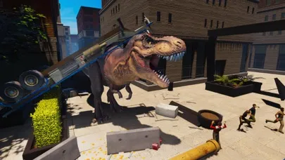 T-rex Simulator City World Screenshots