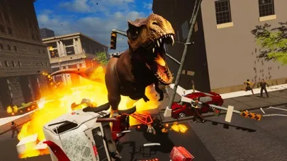 T-rex Simulator City World Screenshots