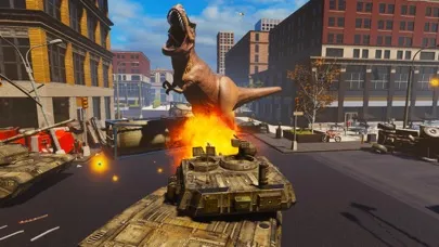 T-rex Simulator City World Screenshots
