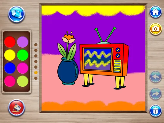 Baby & Kids Coloring Book iPad  سکرین شاٹس