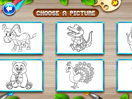 Baby & Kids Coloring Book iPad  سکرین شاٹس