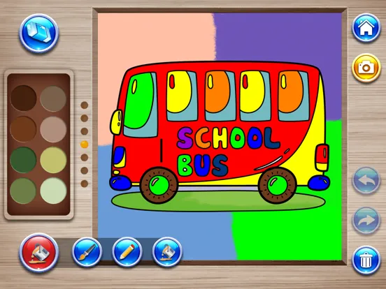 Baby & Kids Coloring Book iPad  سکرین شاٹس