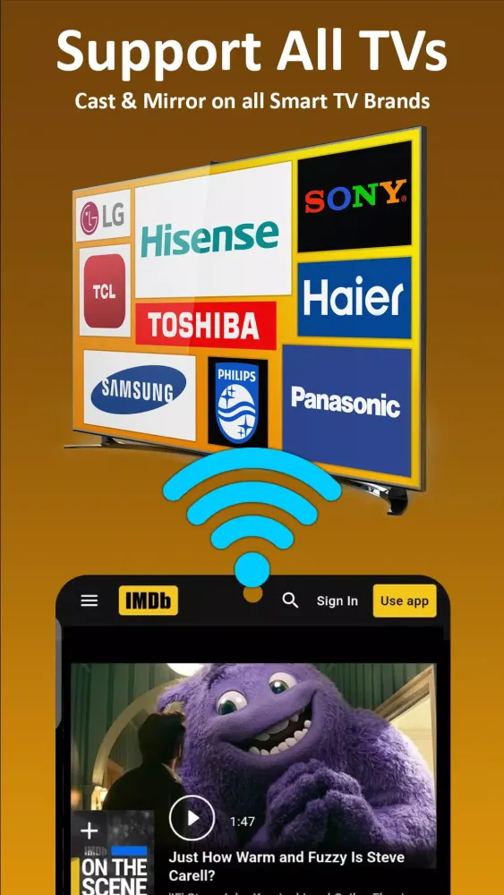 Cast To TV: Screen Mirroring应用截图