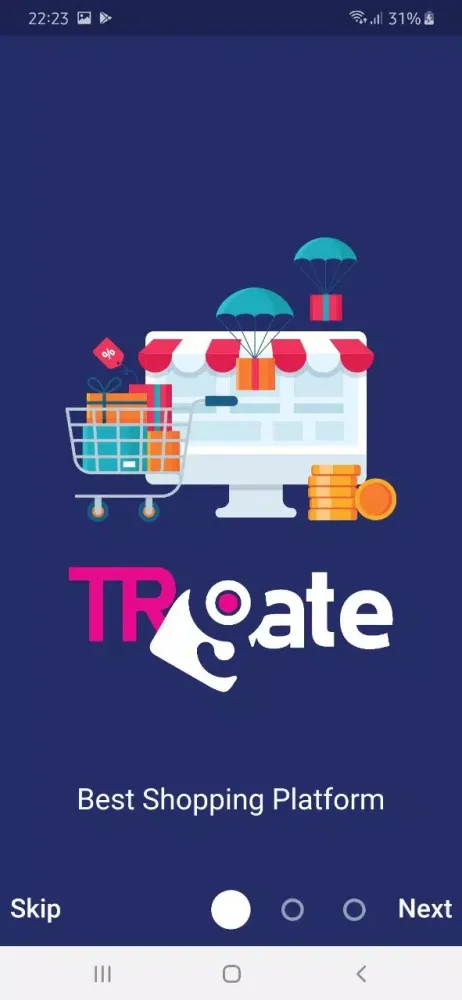 Ảnh chụp màn hình của TR Gate - Online Shopping