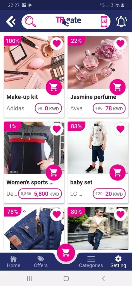 Ảnh chụp màn hình của TR Gate - Online Shopping