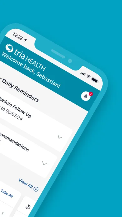 Capturas de pantalla de Tria Health
