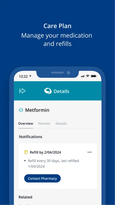 Capturas de pantalla de Tria Health