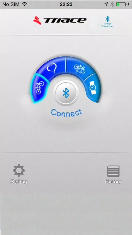 Capturas de pantalla de Triace Fitness Tracker
