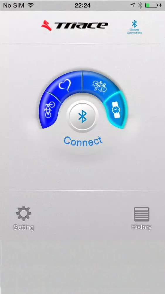 Capturas de pantalla de Triace Fitness Tracker