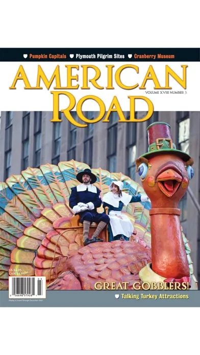 Capturas de pantalla de American Road Magazine
