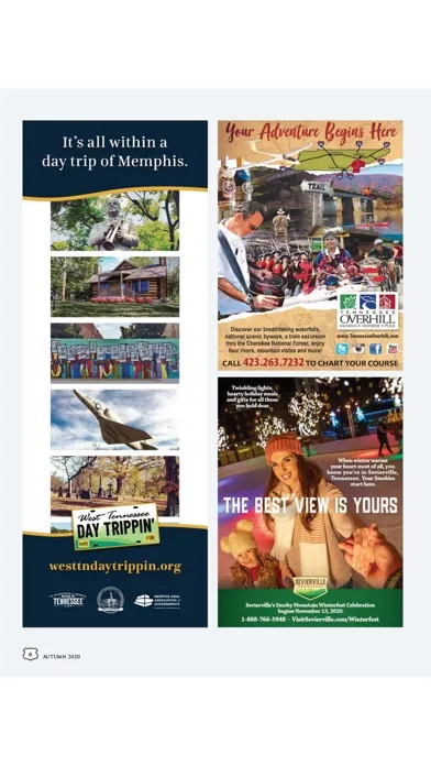 Capturas de pantalla de American Road Magazine