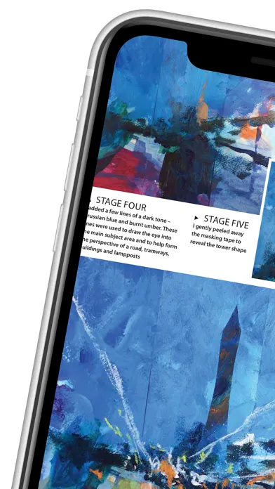 Capturas de pantalla de The Artist Magazine