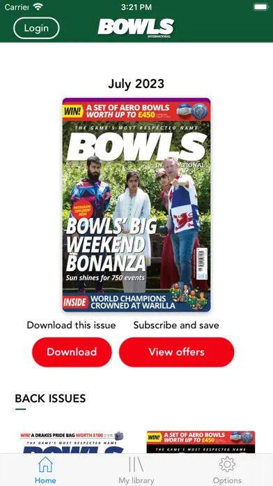 Bowls International Magazine應用截圖