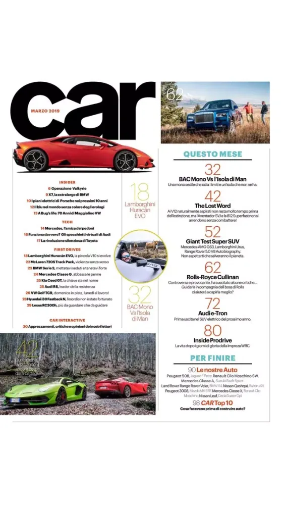 Car Magazine Italia Ekran Görüntüleri