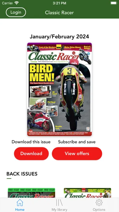 Classic Racer Magazine應用截圖