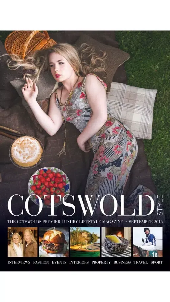 Tangkapan skrin Cotswold Style Magazine