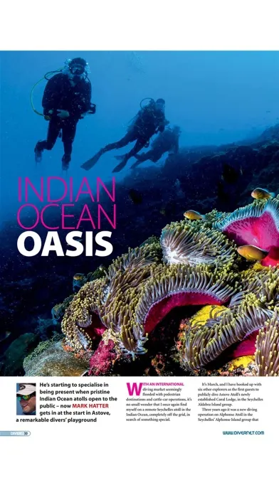 Capturas de pantalla de DIVER MAGAZINE
