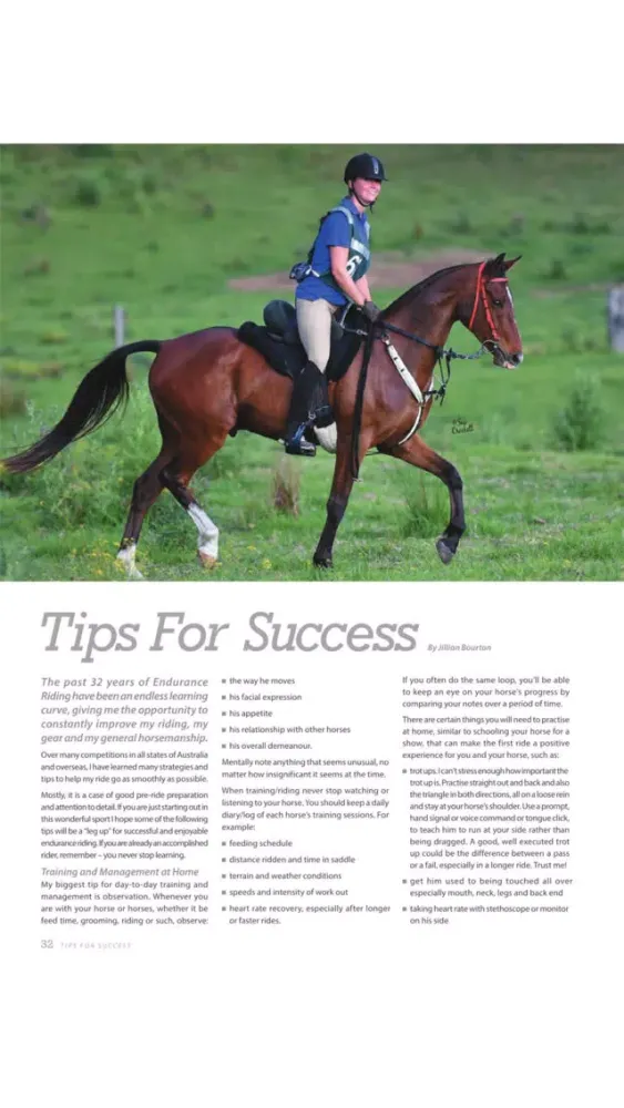 Capturas de pantalla de Endurance Magazine