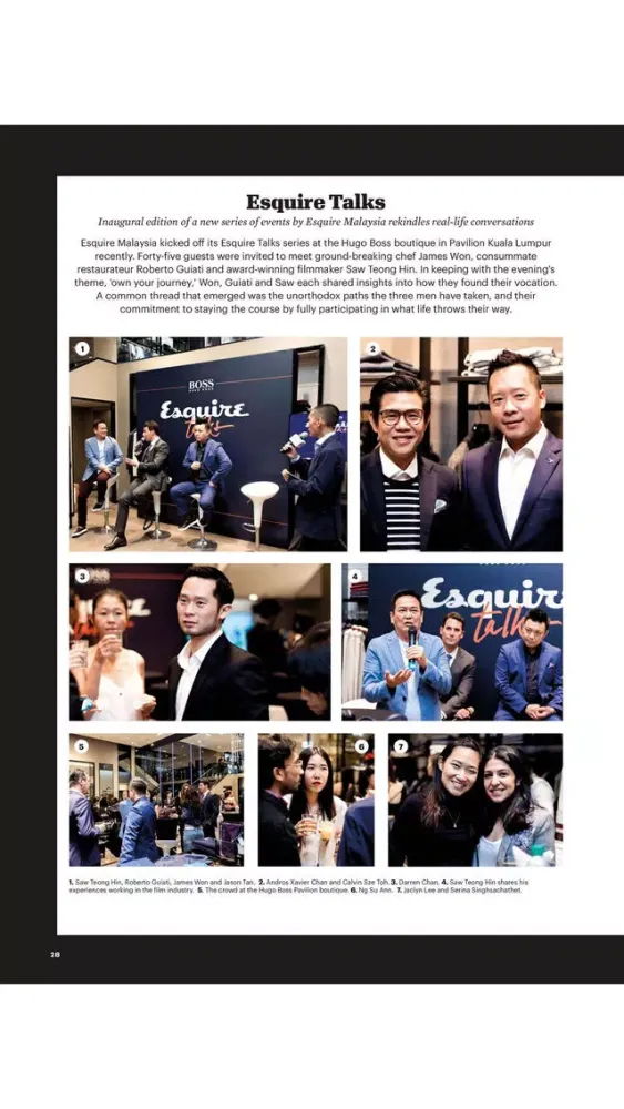 Скриншоты Esquire Malaysia - Celebrating Man at His Best