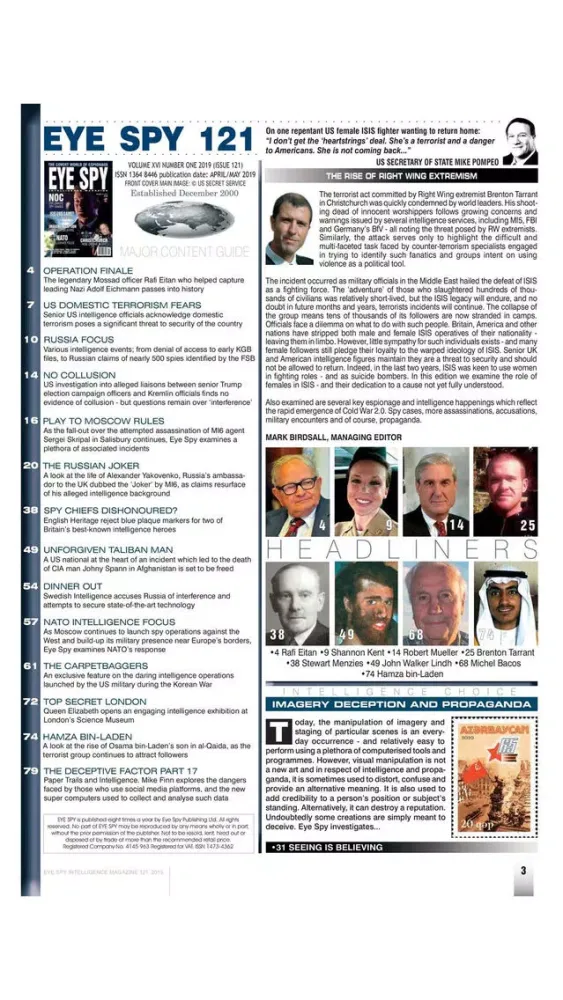 Tangkapan skrin Eye Spy Magazine