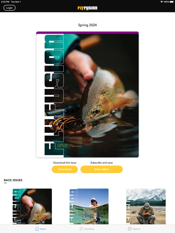 تصاویر Fly Fusion Magazine iPad 