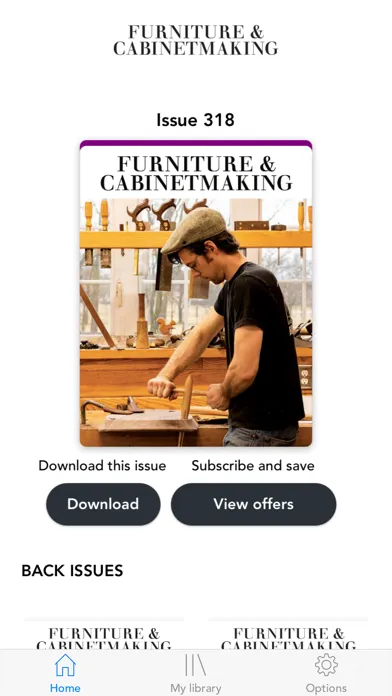 Tangkapan skrin Furniture & Cabinetmaking